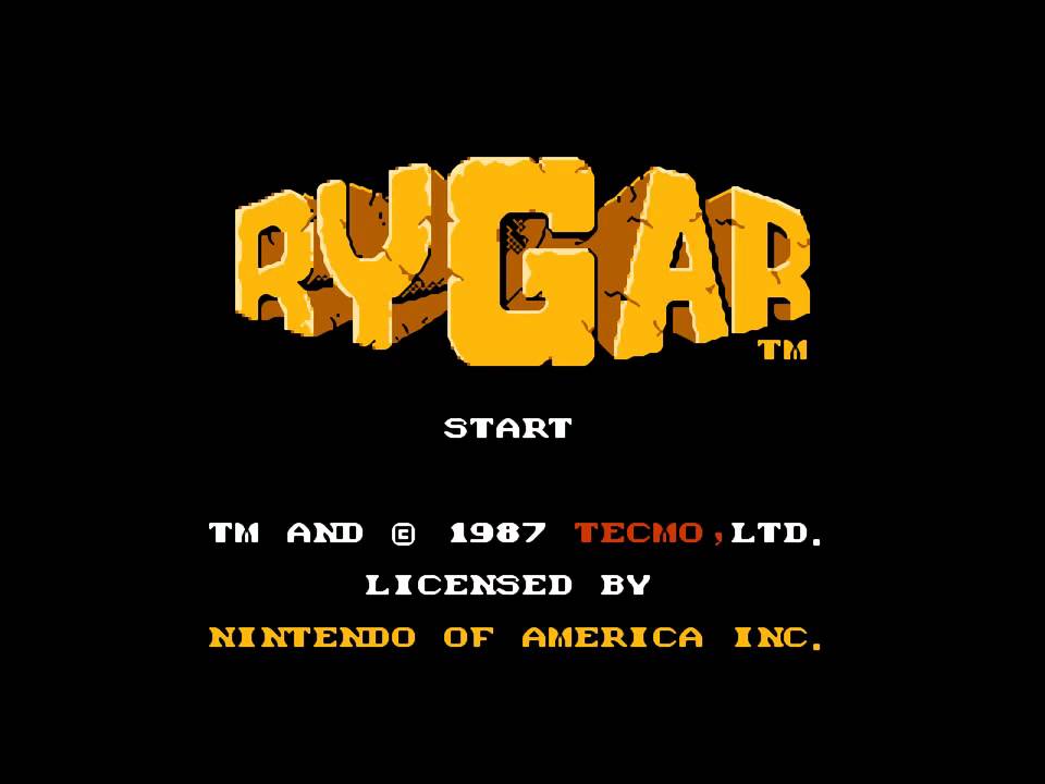 Nes:Rygar Soundtrack