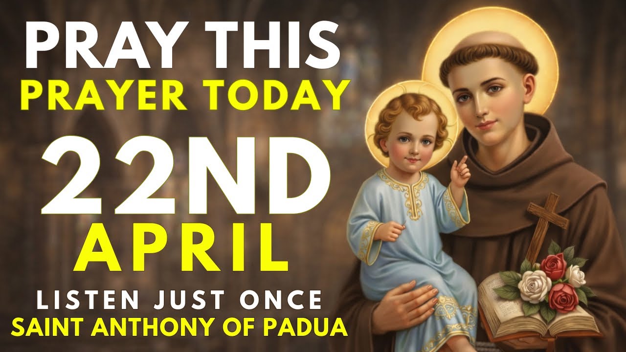 🙏🏼URGENT BREAKTHROUGH PRAYER WITH SAINT ANTHONY OF PADUA & CARLO ACUTIS FOR DIVINE INTERCESSION 