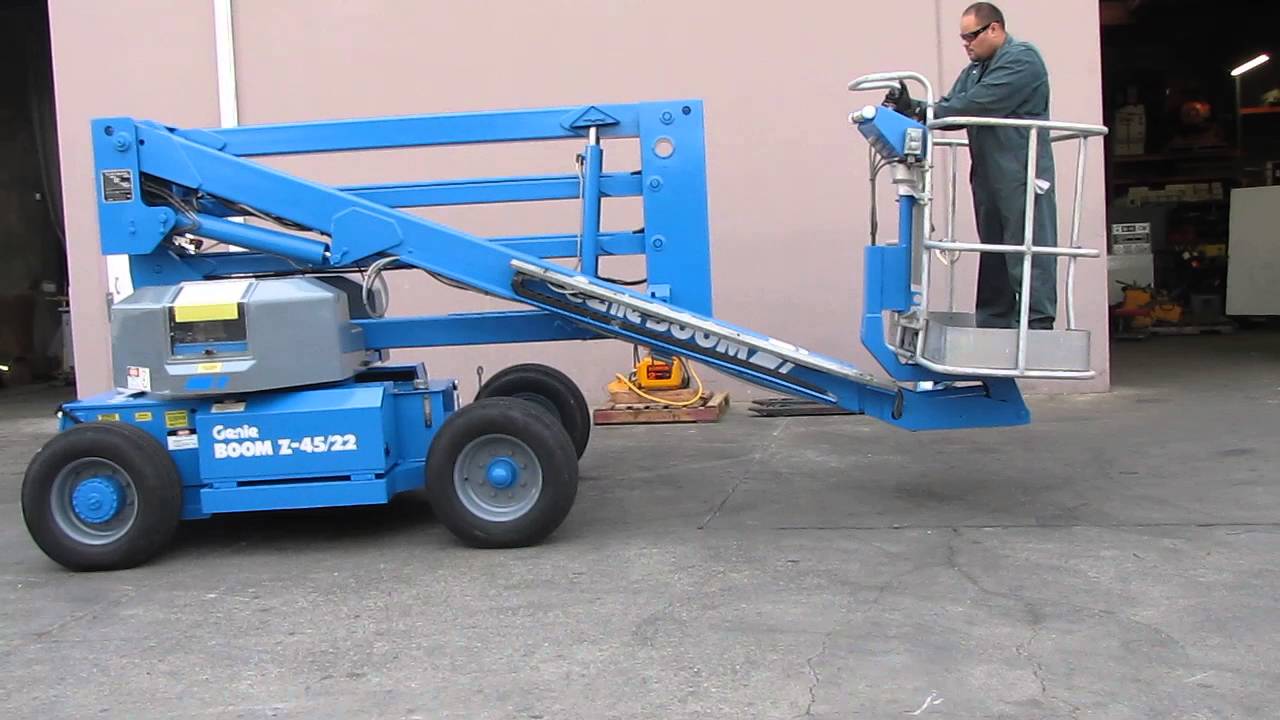 Genie Z-45/22 Articulated Boom Lift Aerial Manlift Electric 45’ High
