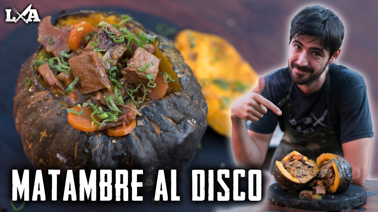 Matambre al Disco en un Zapallo Cabutia | Receta de Locos X el Asado