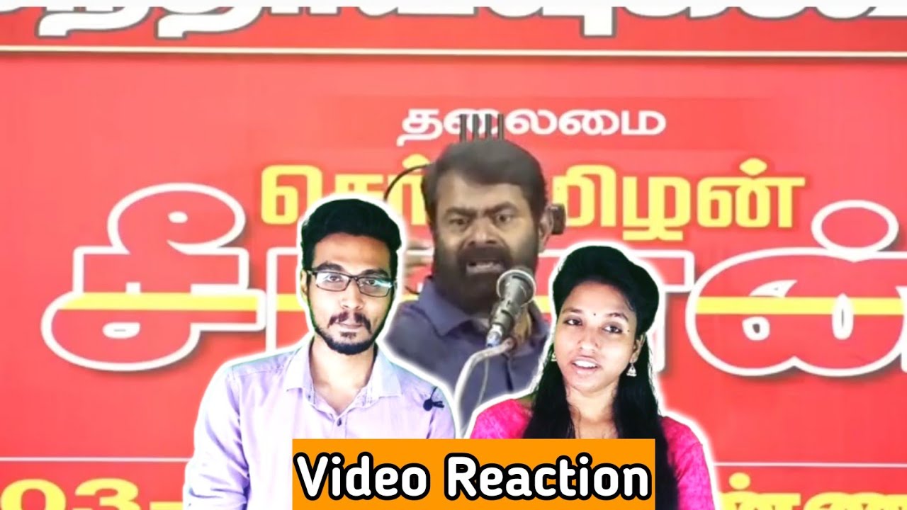 Seeman Lastest Speech 🔥| Tamil Couple Reaction | @abiraje