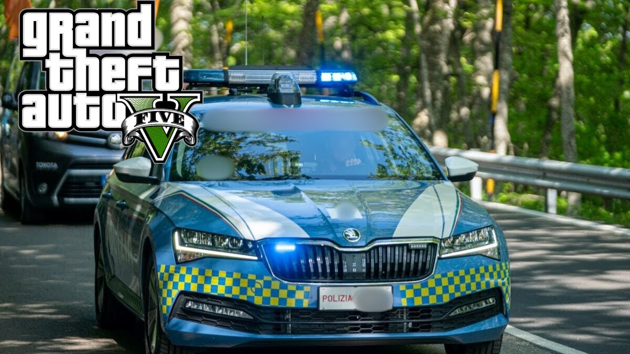 In Servizio Con La Skoda Super B  |POLIZIA STRADALE 113 GTA 5 