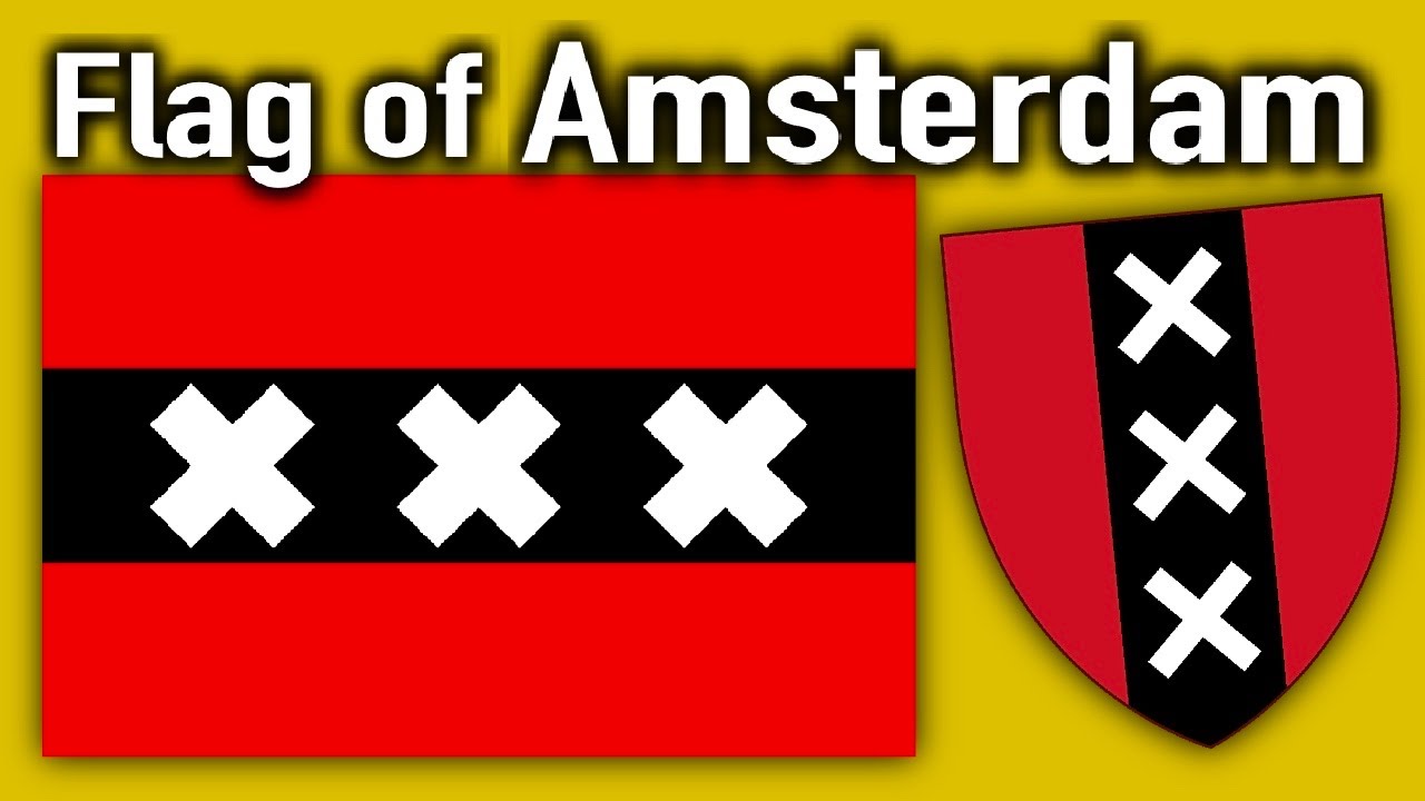 Amsterdam flag explained  - History and meaning