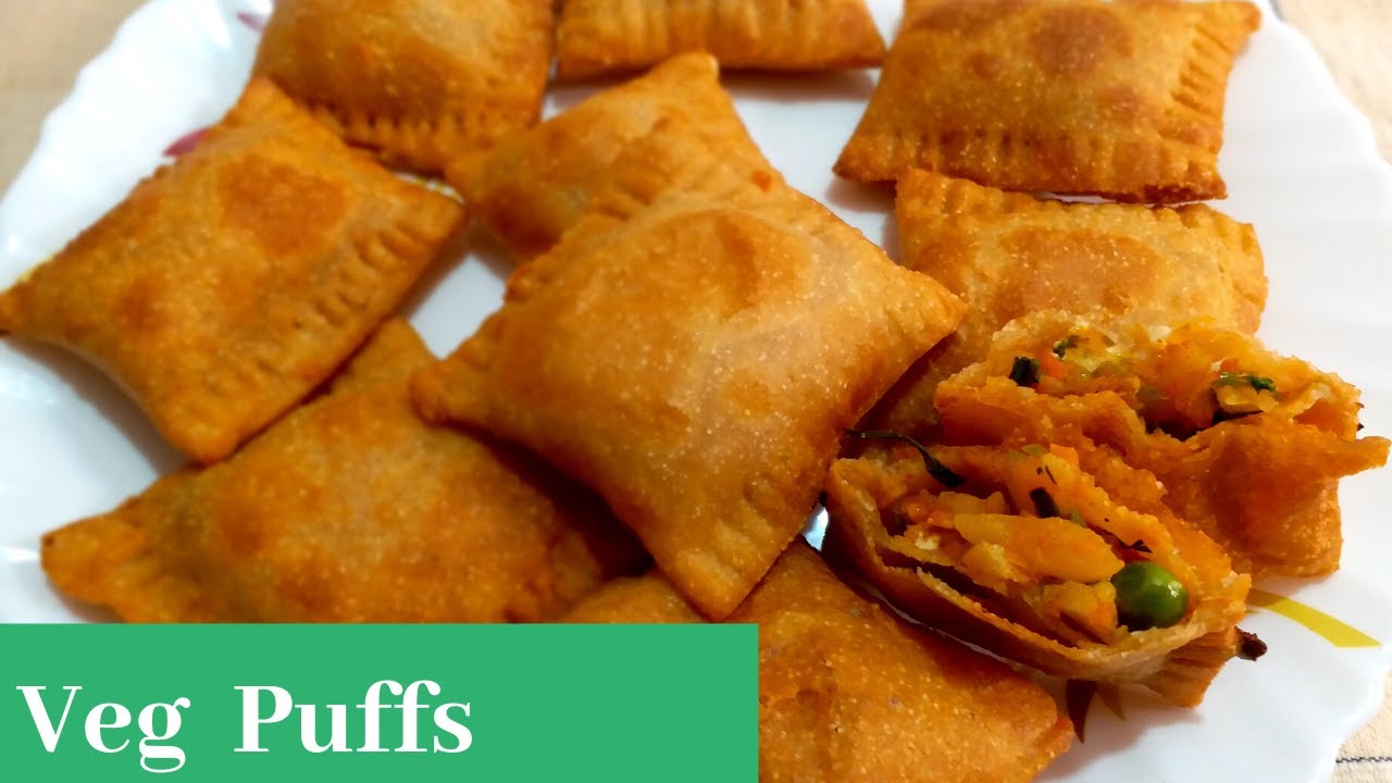 Veg puffs recipe |  vegetable puffs recipe | Veg House recipes