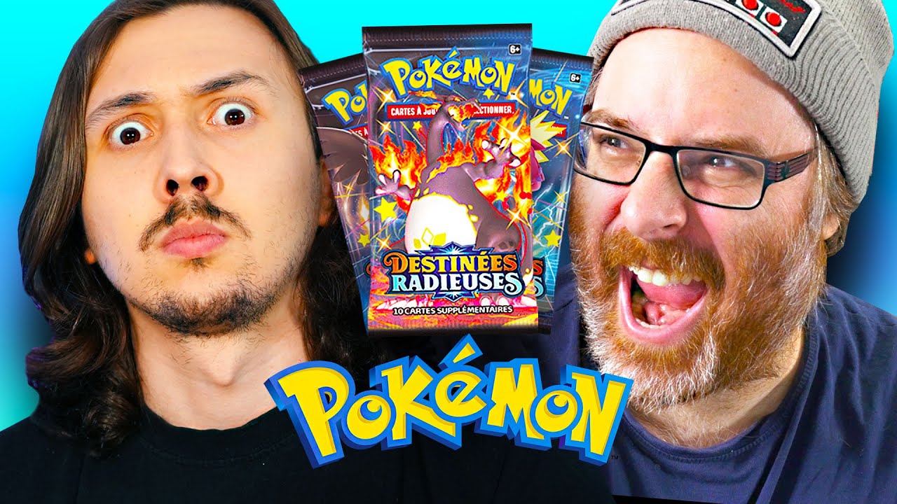 Battle d'ouverture de cartes Pokémon avec Guiz!