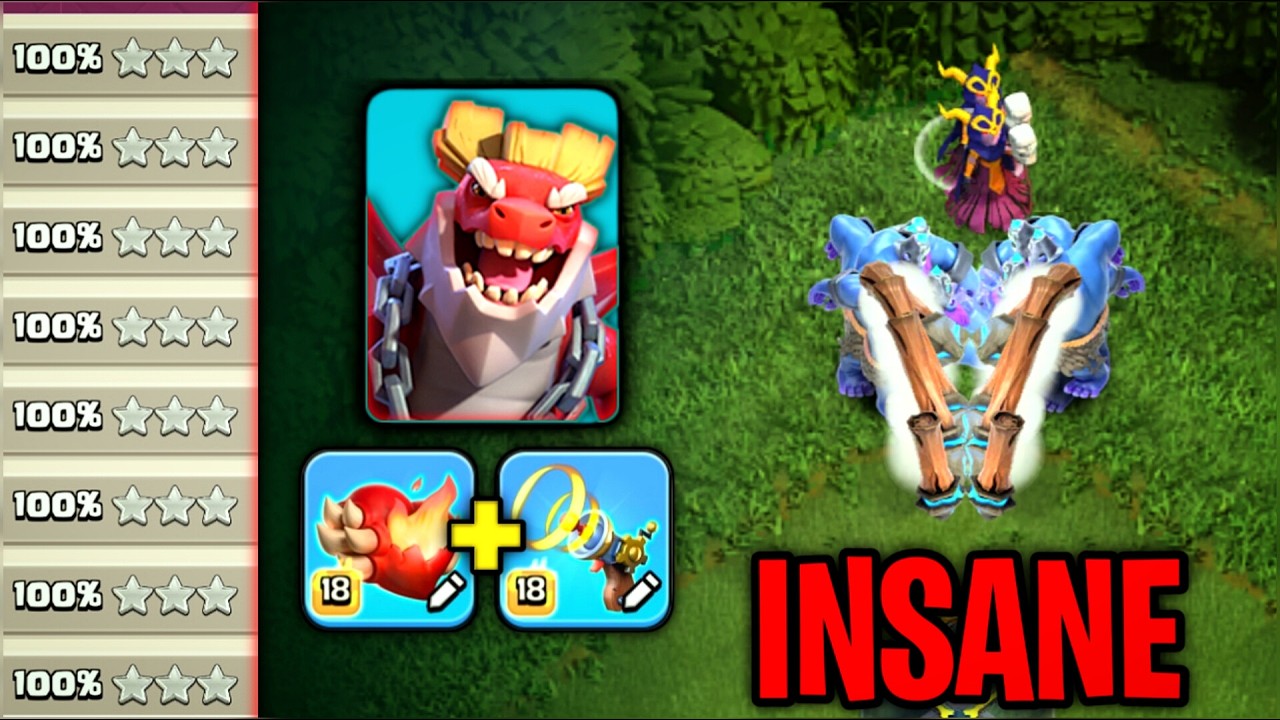 BEST Ground Attack Strategy | DRAGON DUKE Is More Stonger With Thrower + Super Witch + TOTAM Spell