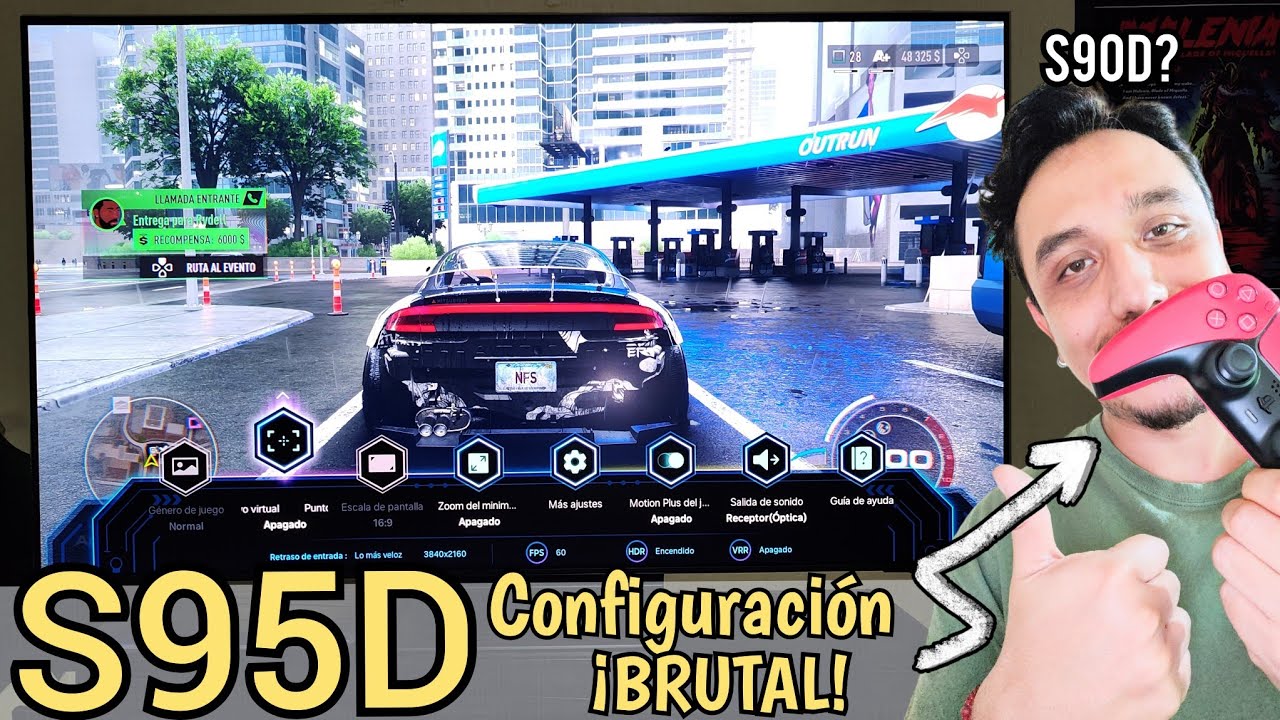 Samsung S95D | S90D configuración brutal! QN55S95DAFXZX calibración