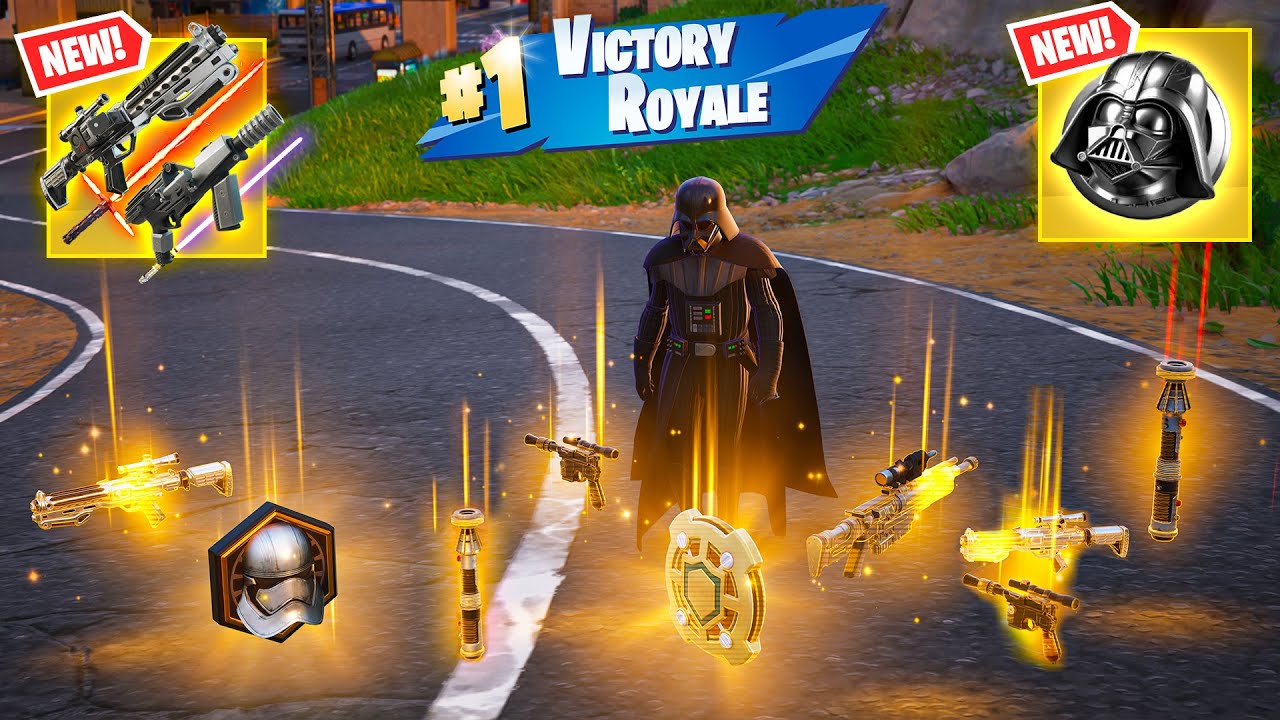 DARTH VADER vs NEW MEDALLIONS & MYTHIC’S CHALLENGE (NEW! Fortnite Chapter 6 Season 3)