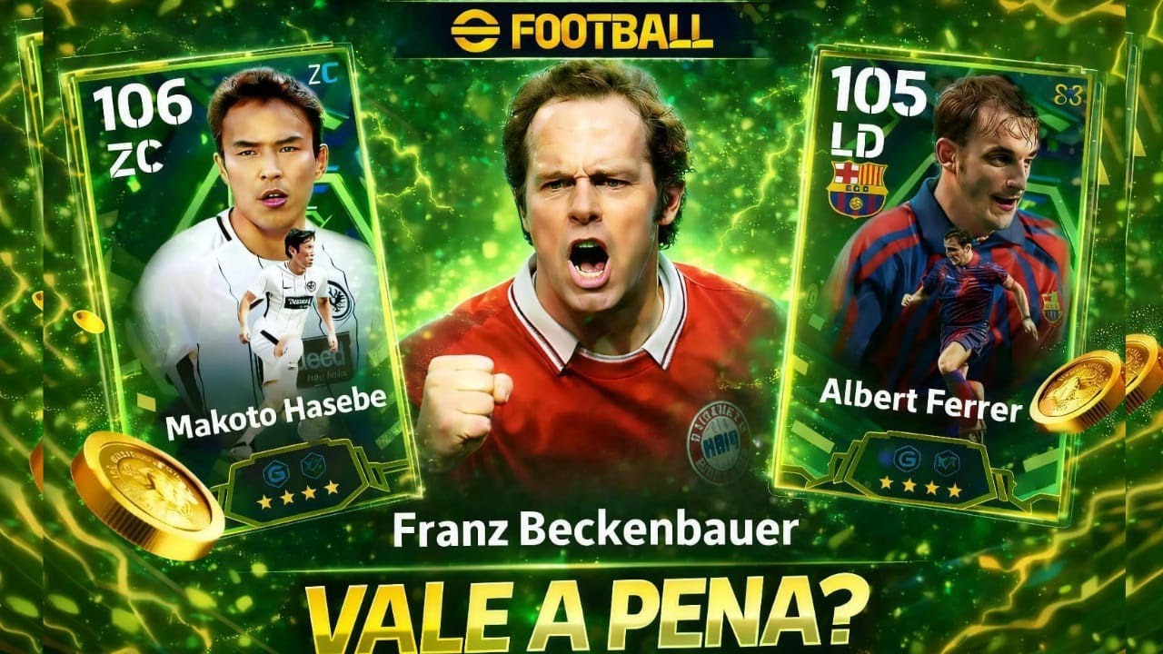 BOX DE ÉPICOS GUARDIANS! Beckenbauer, Albert Ferrer e Hasebe no Efootball 🚨