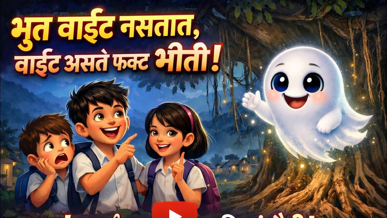 हसणार भूत! मराठी भुताच्या गोष्टी! Marathi horror story!