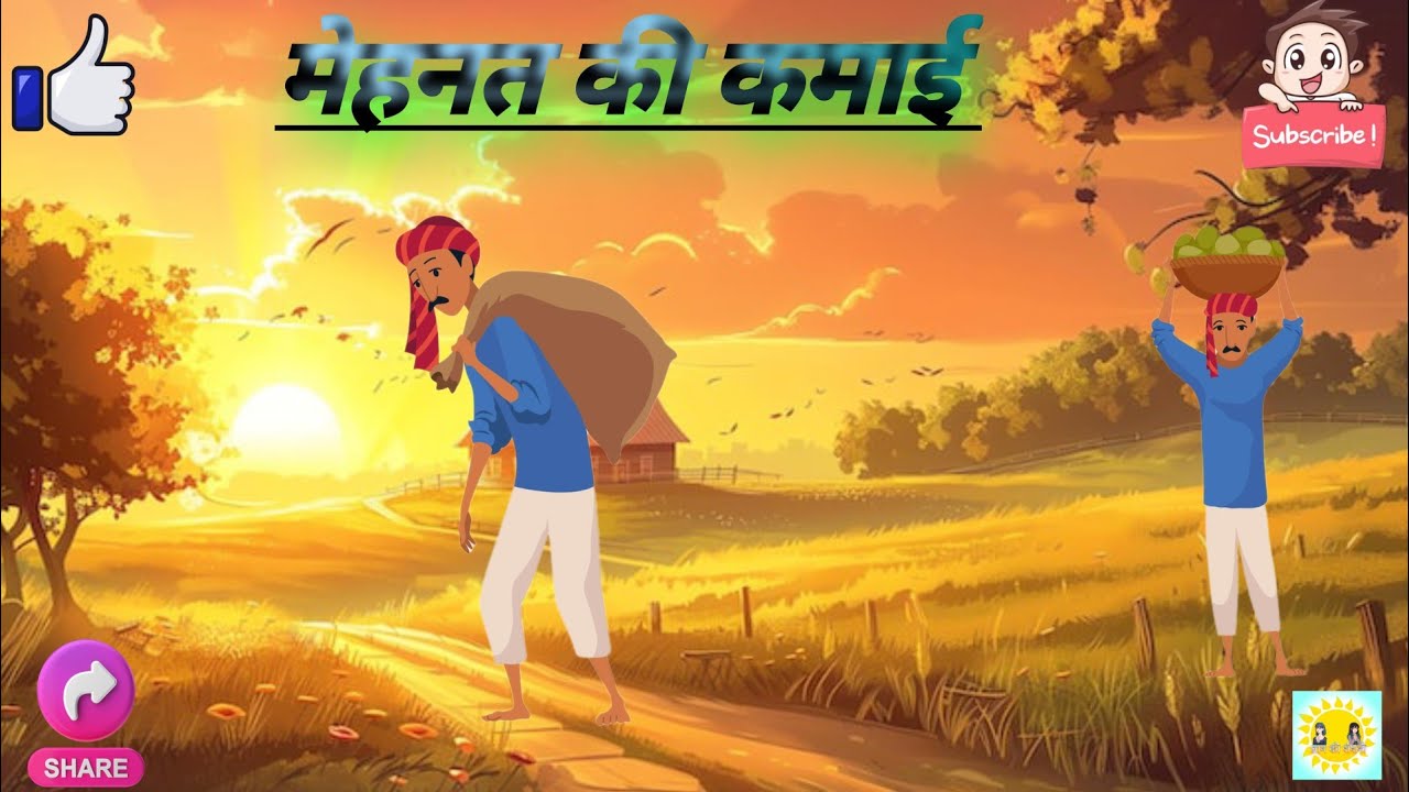 मेहनत की कमाई | Mehnat ki kamai | motivation stories | dadi ki kahani | kahani | Moral stories|