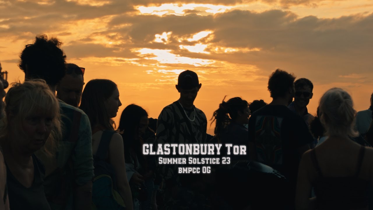 Summer Solstice 2023 at Glastonbury Tor. BMPCC Original.