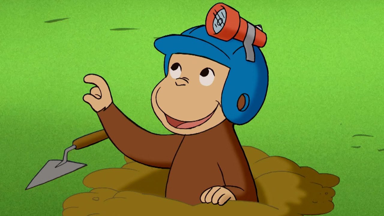 Excavando un túnel 🐵 George, o Curioso 🐵 Desenhos Animados