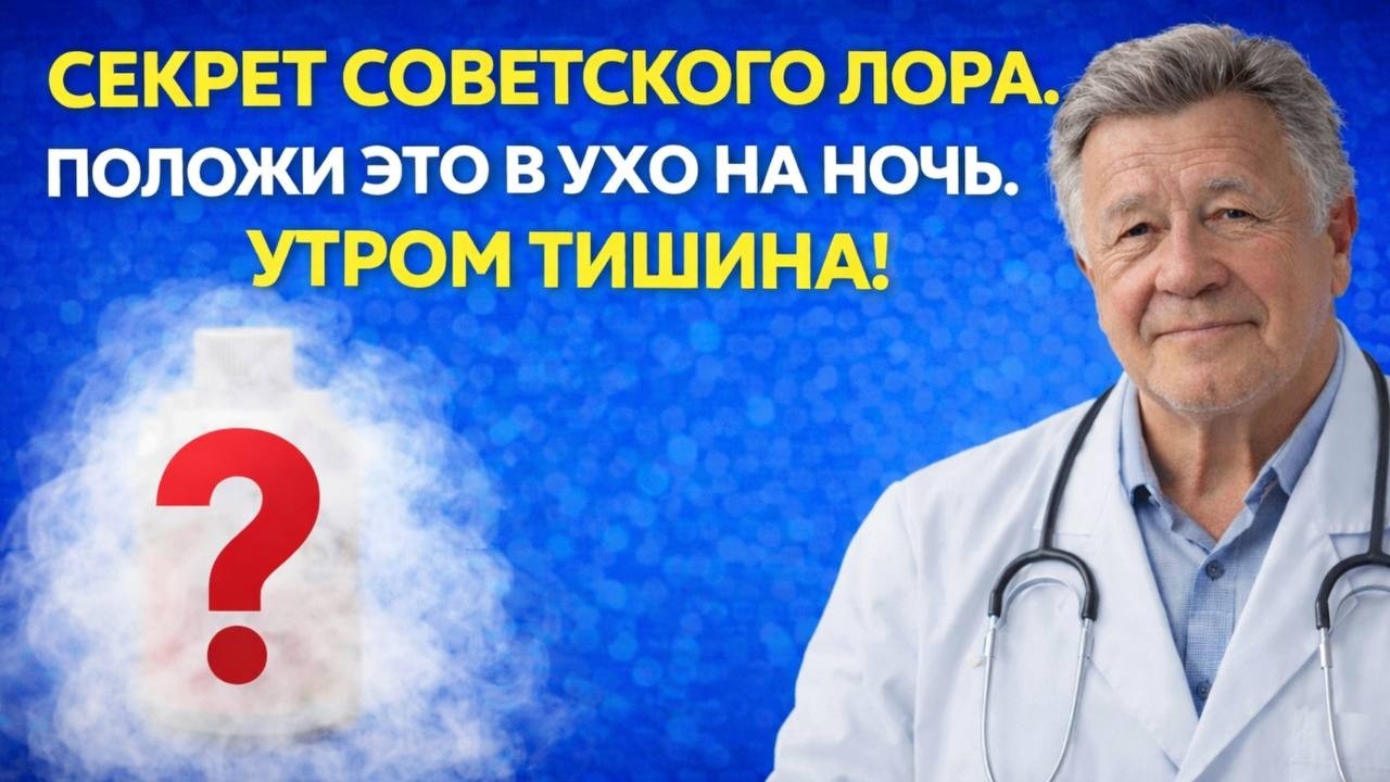 Шум в ушах исчезнет: забытый советский метод, который работает лучше таблеток