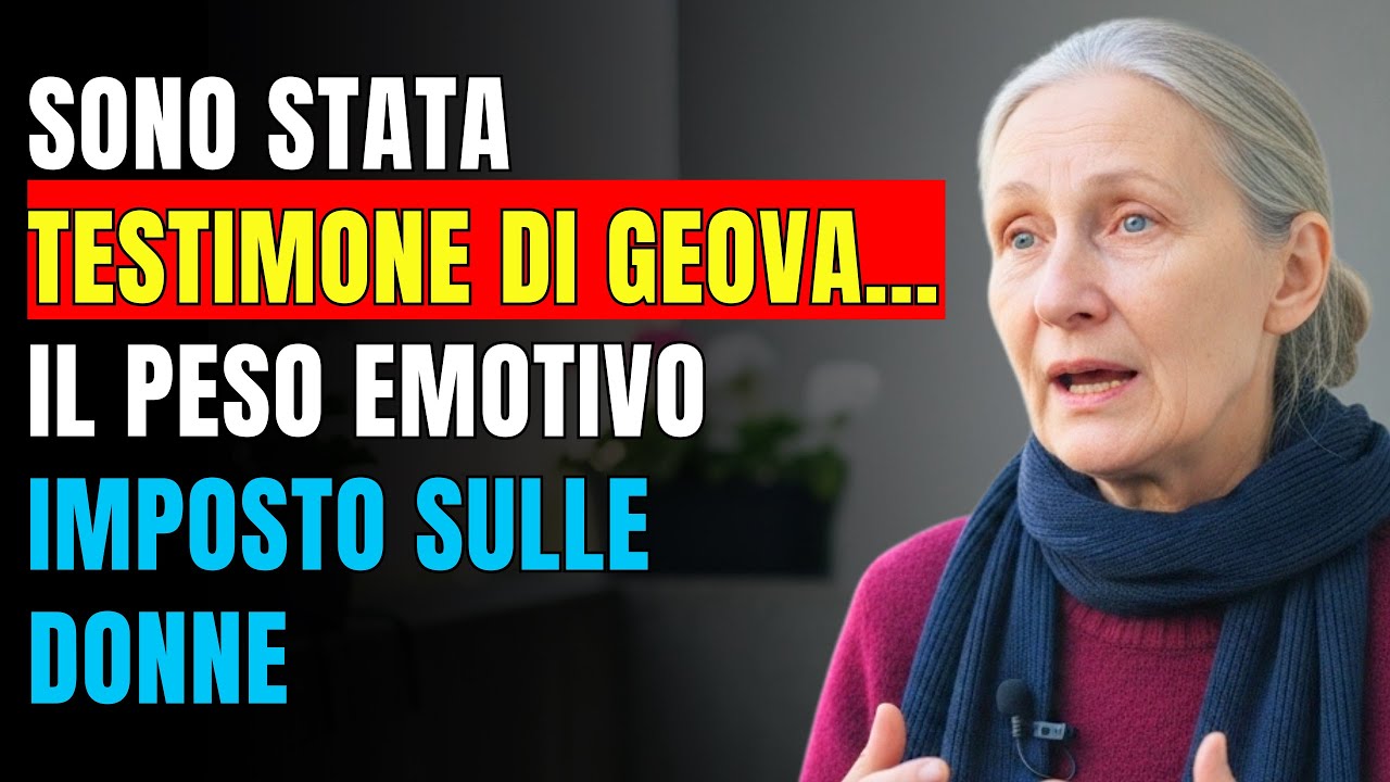 Resoconto esplosivo 💔👵 TESTIMONI DI GEOVA e RIVELAZIONI che cambiano destini femminili