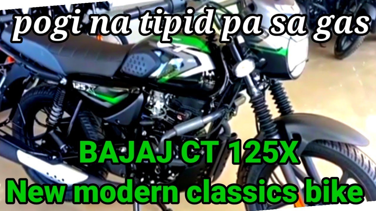 New Bajaj CT 125X, classic bike specs and walkaround