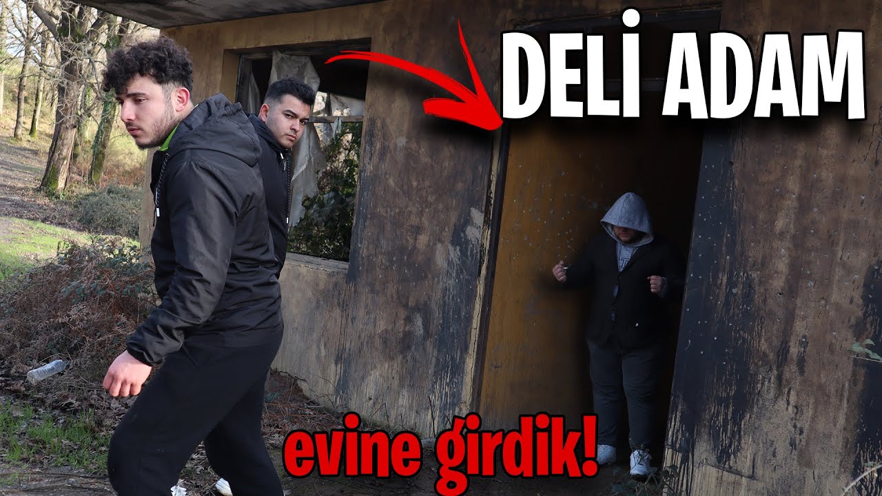 K&Ouml;PEKLERİ EVİNE KAPATAN DELİ ADAMIN EVİNE GİRDİK! (kafayı yemiş)