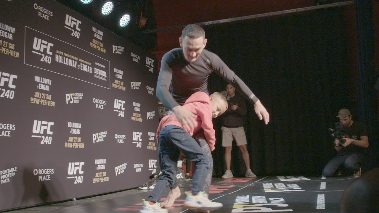 UFC 240: Open Workout Recap