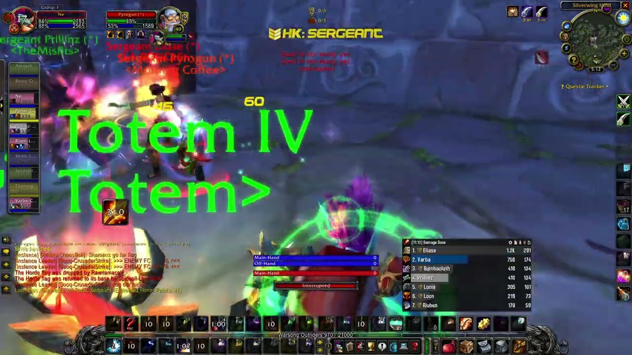 Elemental Shaman PvP WSG WoW SoD Phase 2
