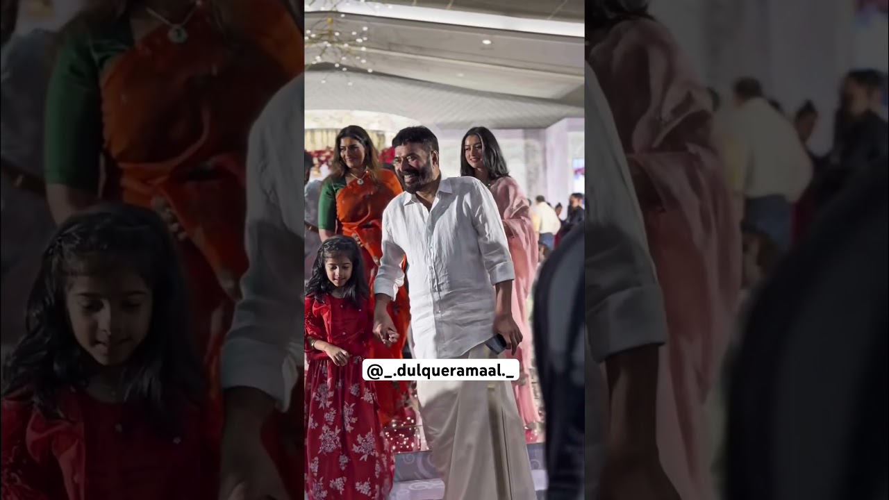 Mammootty with his granddaughter 🥹❤️🧿 