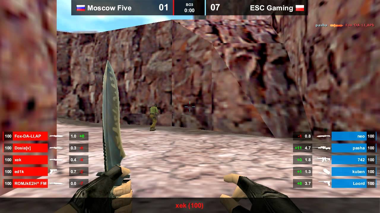Moscow Five vs. ESC @ nuke