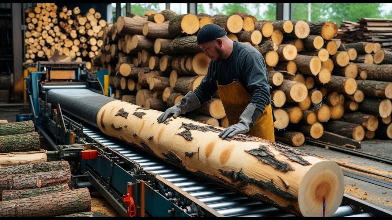 Inside Factory How Industrial Plywood Is Made (Full Factory Process)