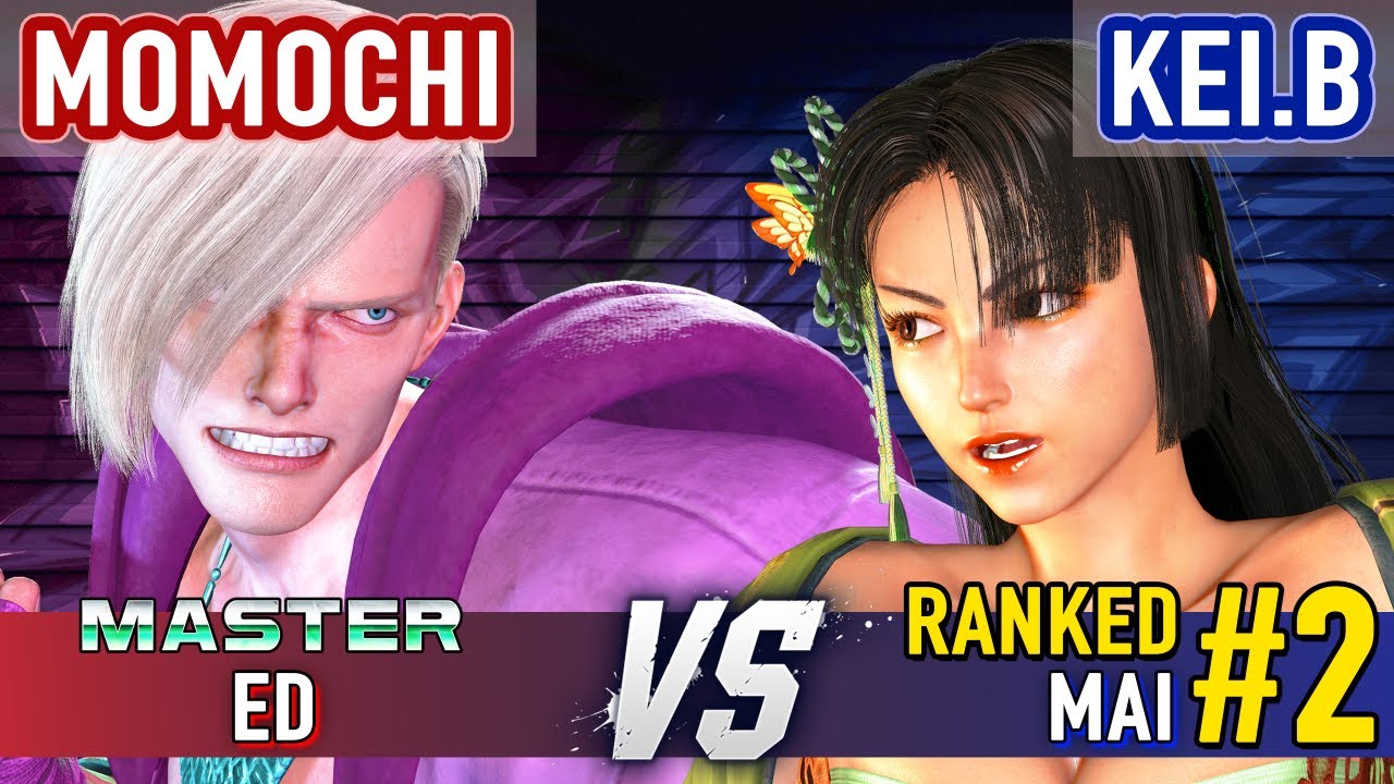 SF6 ▰ MOMOCHI (Ed) vs KEI.B (#2 Ranked Mai) ▰ Street Fighter 6 High Level Gameplay