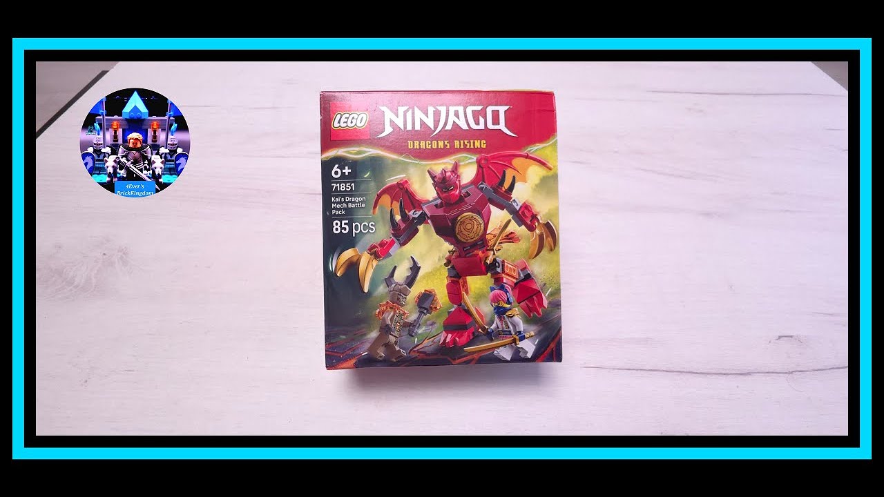 UNBOXING LEGO NINJAGO - KAI'S DRAGON MECH BATTLE PACK / 4K / 2026 /