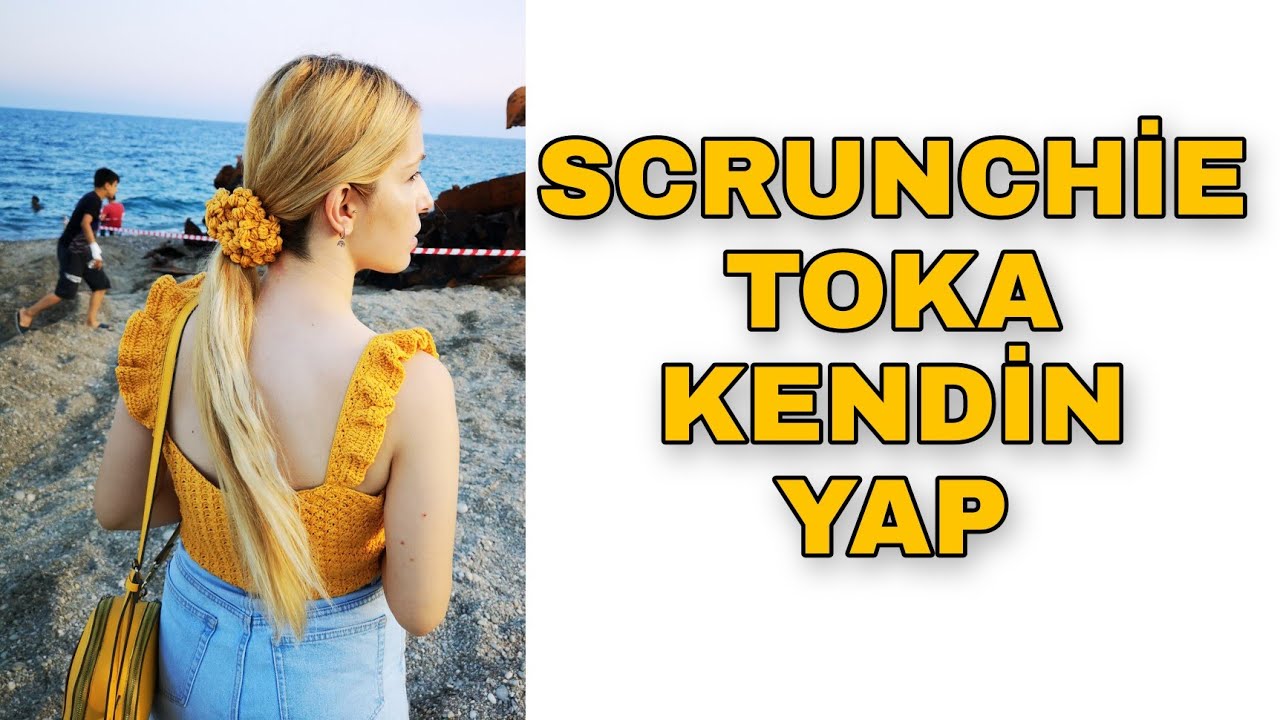 HER KADINDA OLMALI 🤩 Scrunchie Toka Yapımı | Aşırı Kolay ve Pratik