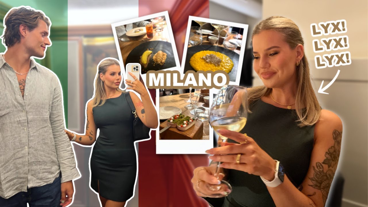vlogg: NU SKA DET LYXAS I MILANO!