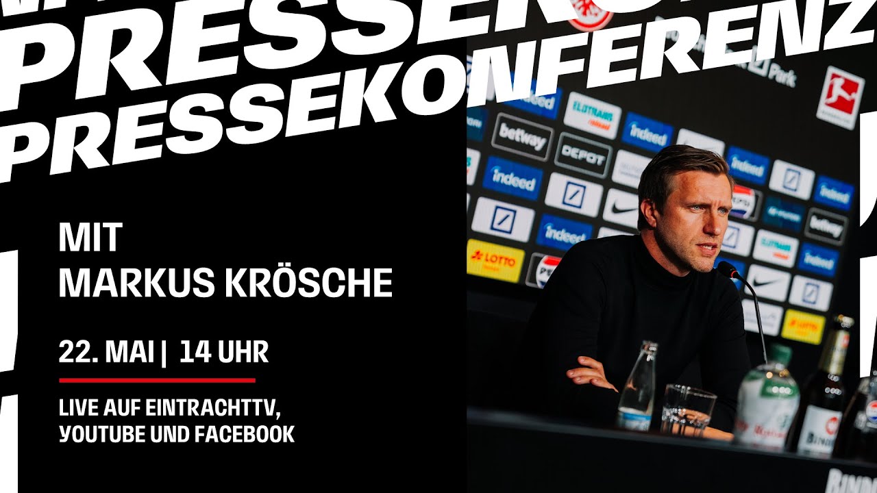 „Dritter Platz ist eine herausragende Leistung“ I Pressekonferenz mit Markus Krösche