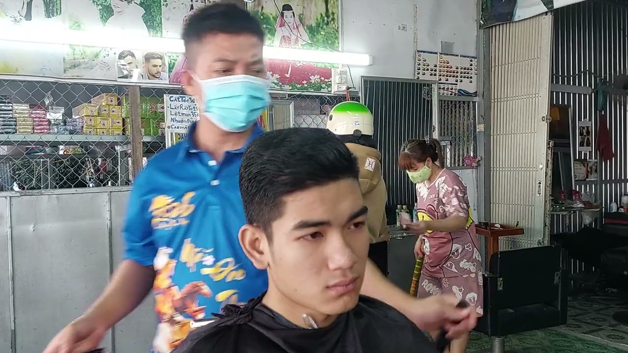 Cắt tóc nam harnecucr.fade sát da. út nguyện tv 