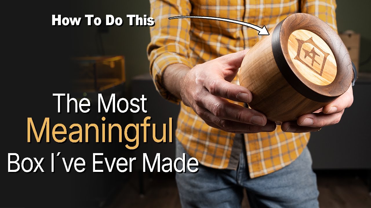 How To Make a UNIQUE Lidded Box - Step-by-Step Woodturning Tutorial With a Twist using the TOOCAA L2