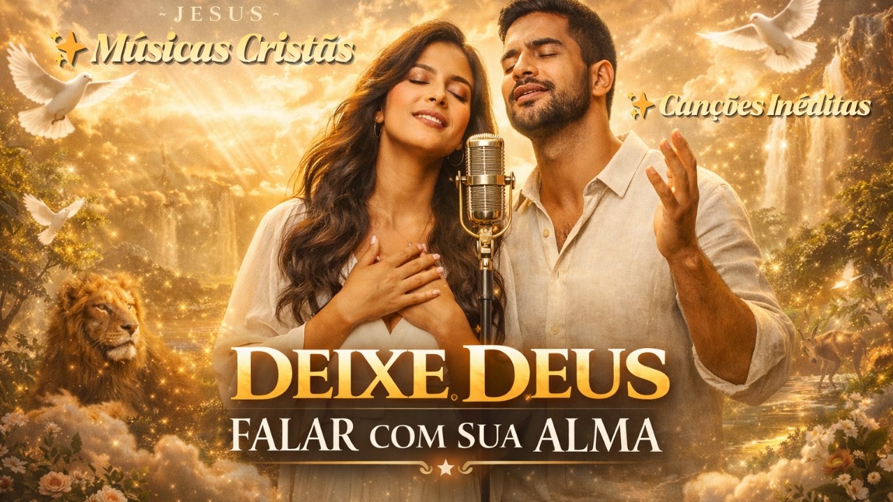 Louvores Que Acalmam o Coração 🙏 | Salmo 23, Salmo 91 | Música Cristã Para Orar e Dormir