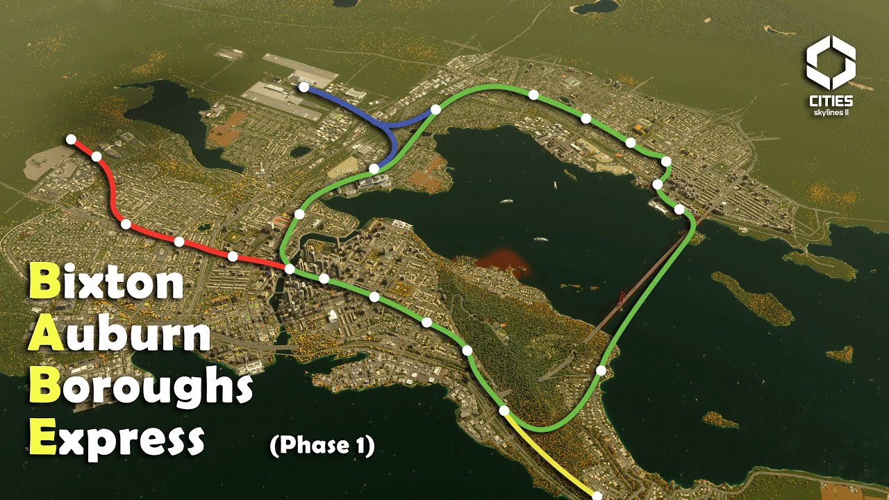 Connecting 2 Cities with a METRO Network | Cities Skylines 2 Let's Play