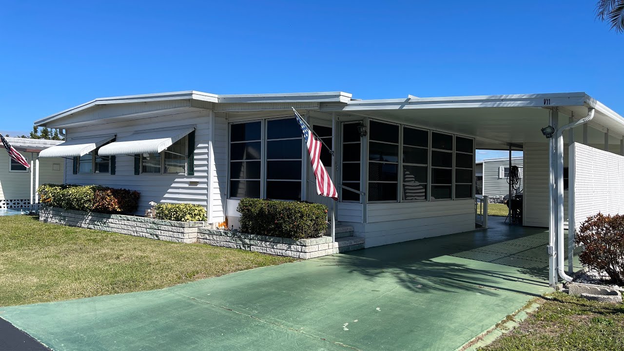 ПРОДАНО! Продаётся мобильный дом — 603 63rd Ave W Lot V-11, Брадентон, Флорида