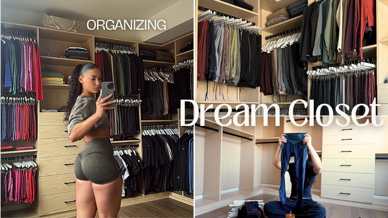 MY DREAM CLOSET | organize with me, new Squat PR. Giveaway?