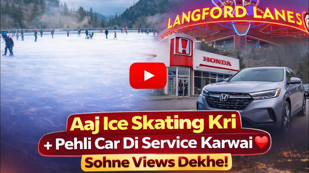 😲 Ice Skating Eni Mushkil? | First Time in Canada🇨🇦