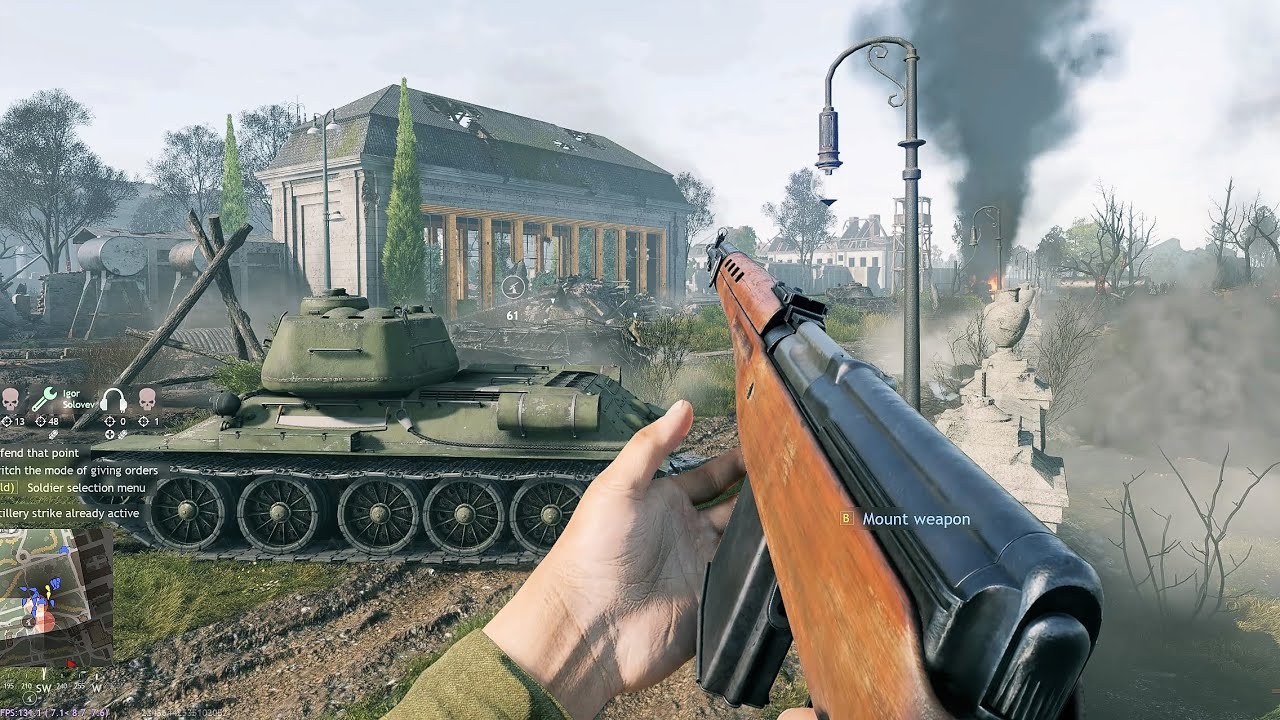 Enlisted: Ministry Garden - Battle of Berlin Gameplay [1440p 60FPS]