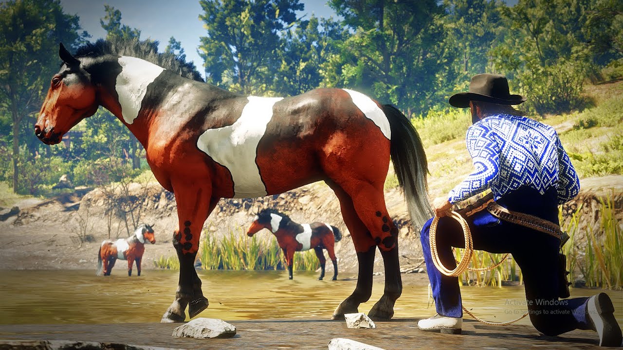 Taming the Legendary Nararis Horses by the Stream | Fantasy Horse Adventure