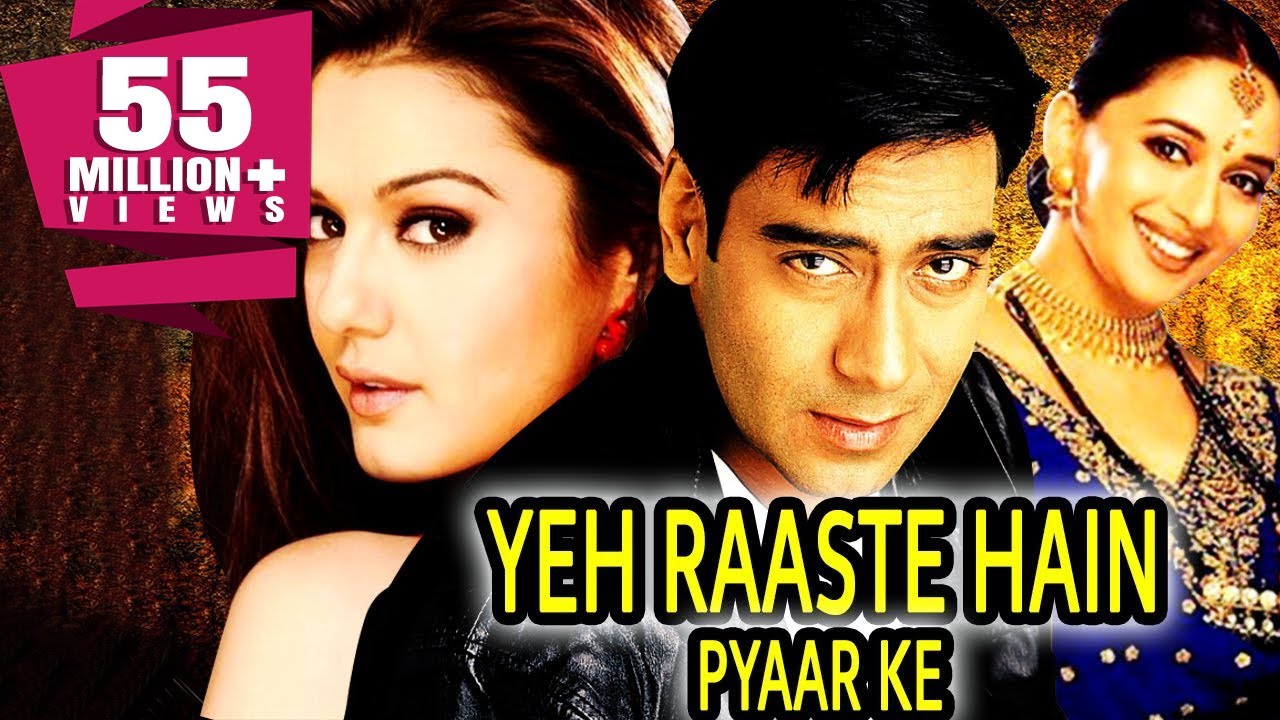 Yeh Raaste Hain Pyaar Ke (2001) Full Hindi Movie | Ajay Devgan, Madhuri Dixit, Preity Zinta