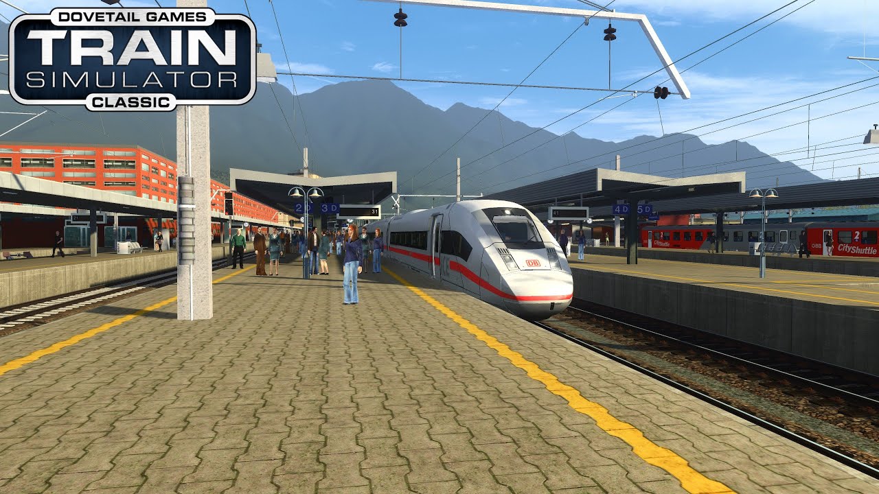 ICE2910 - Ersatz für ICE1206 Wetterstein (Teil 1)/ Train Simulator Classic / Karwendelbahn / BR 411