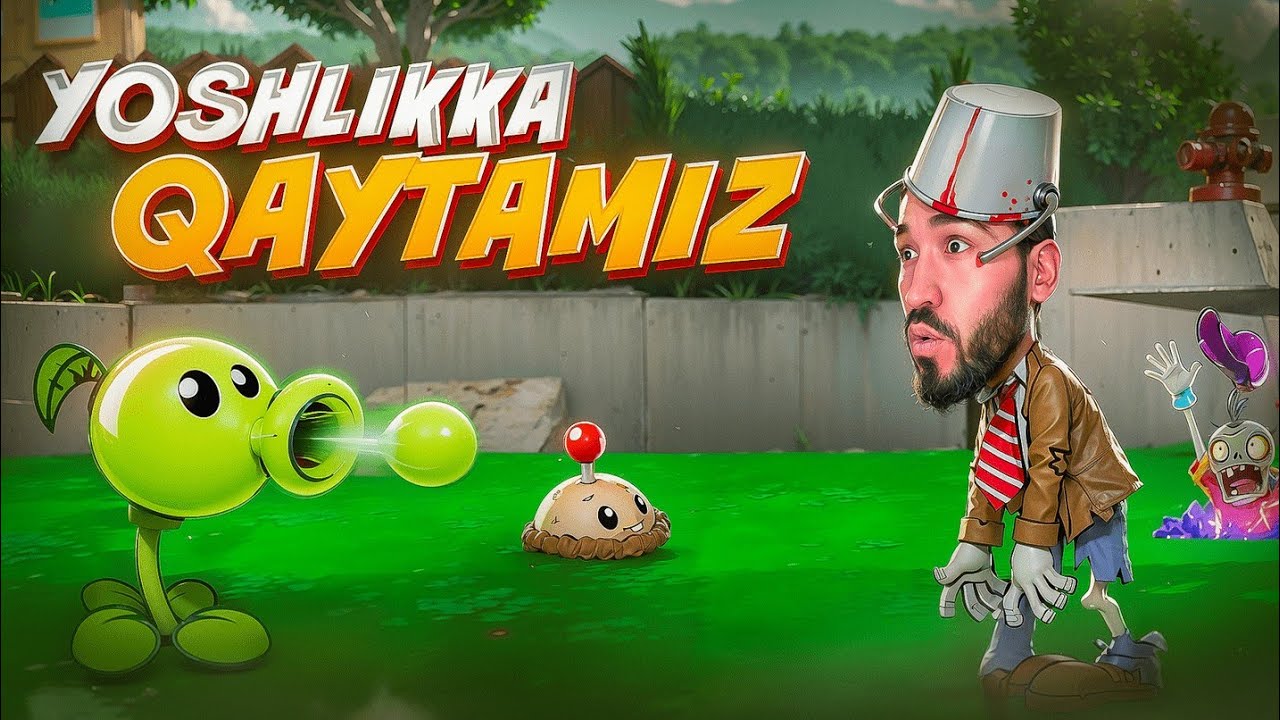 BU O'YINDI O'YNAMAGAN INSON YO'Q | Plants vs Zombies #1