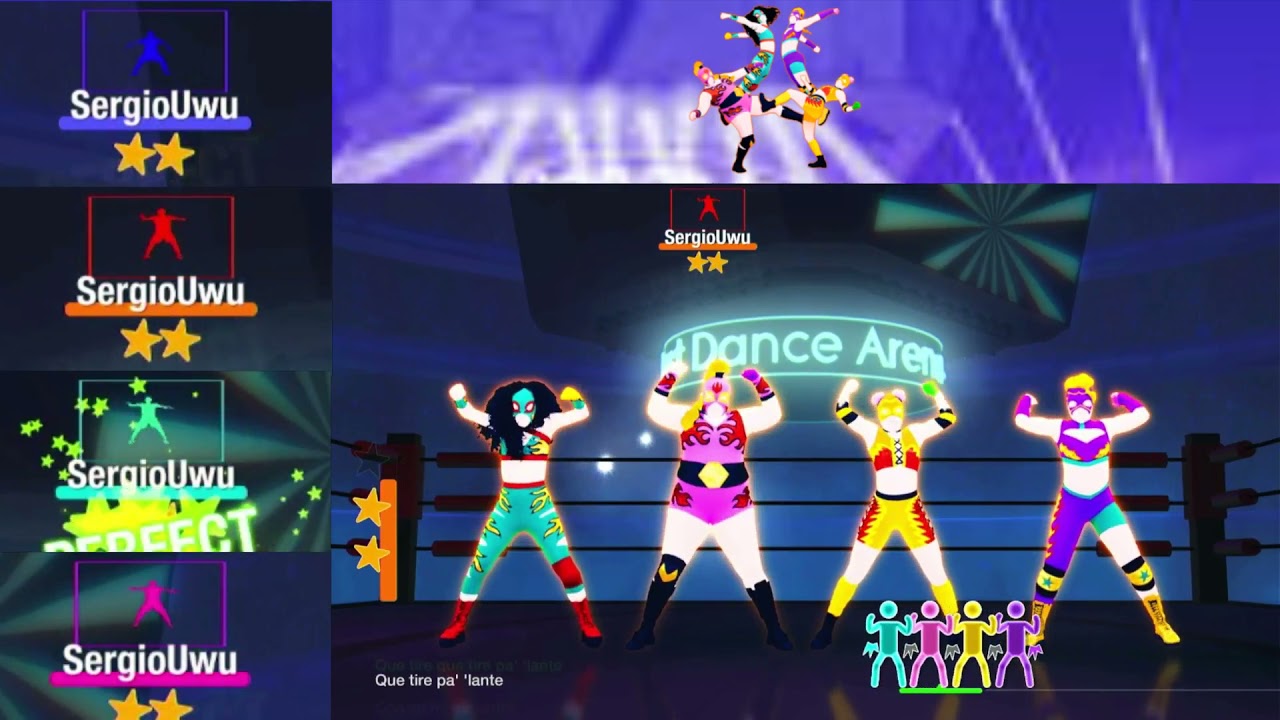 Just Dance 2021 - Que Tire Pa Lante (All Perfect) (All Coachs)