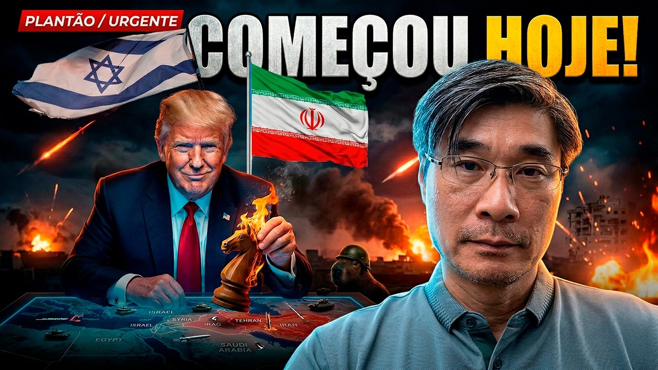 URGENTE: A Terceira Guerra Começou HOJE? EUA e Israel Atacam o Irã | A Previsão de Jiang se Cumpriu