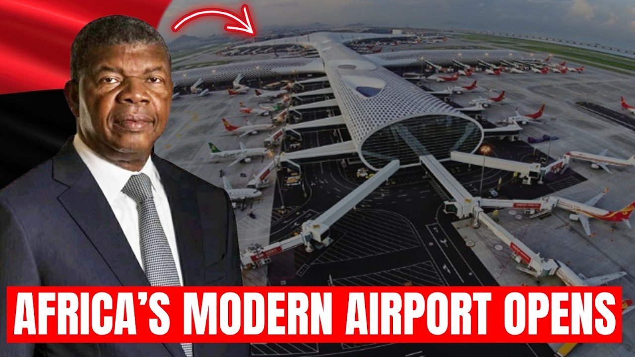 Angola's New $3.8 Billion Airport Finally Takes Off! What's Inside Africa's Modern Aviation Marvel?