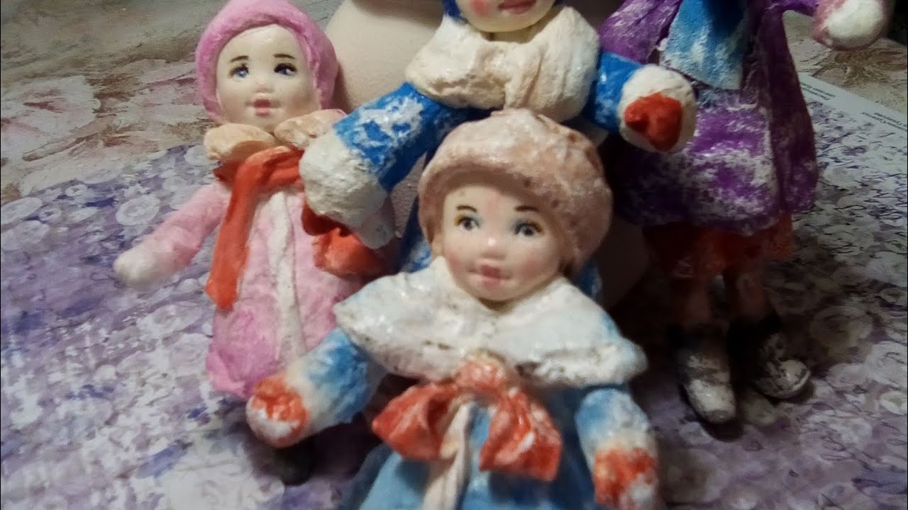 Ватная игрушка МК! Лёгкий способ создание ватной игрушки!