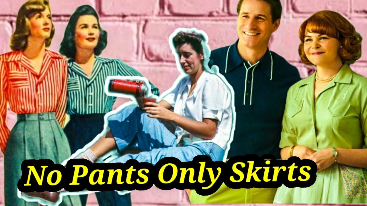 WHY WOMEN WERE NOT ALLOWED TO WEAR PANTS & FORCED TO SHOW LEGS BY 1700s MEN