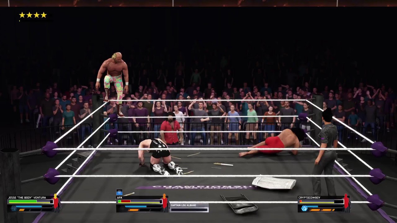 WWE 2k25 World championship Title Match