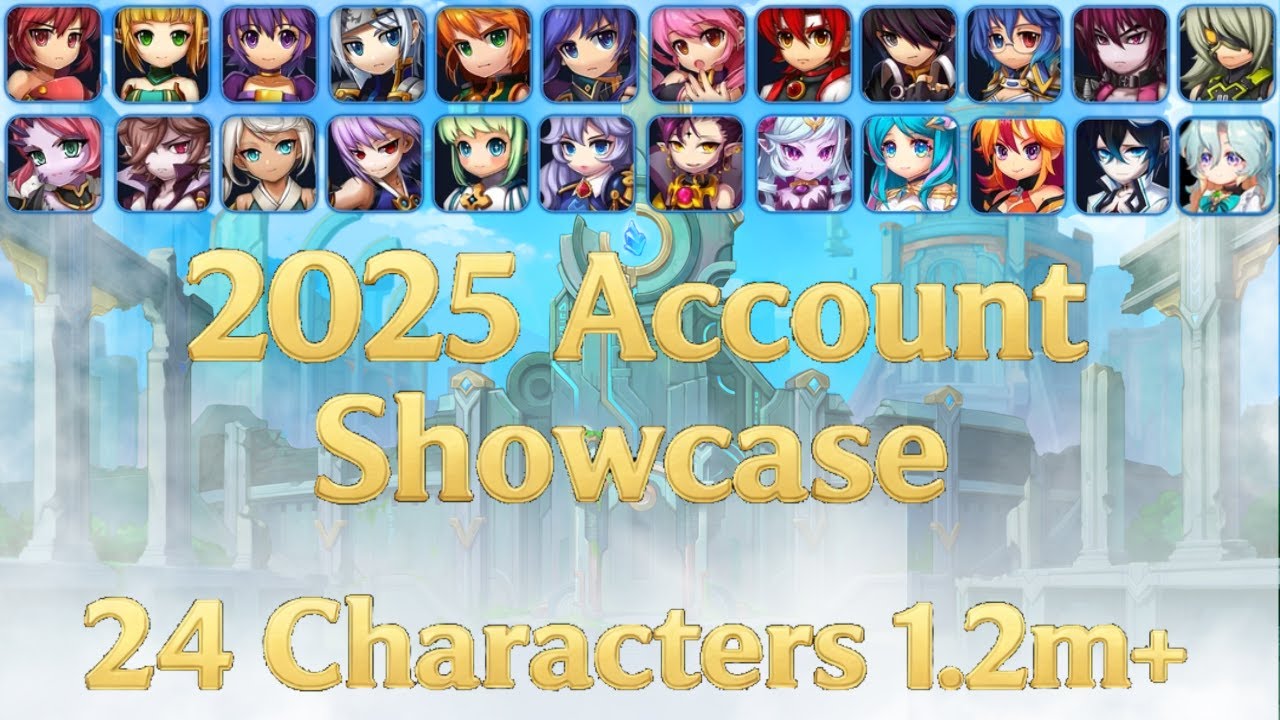 2025 Account Showcase | 24 Characters (1.2M+) | Grand Chase Classic